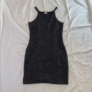 Garage Dark Gray Bodycon Dress
